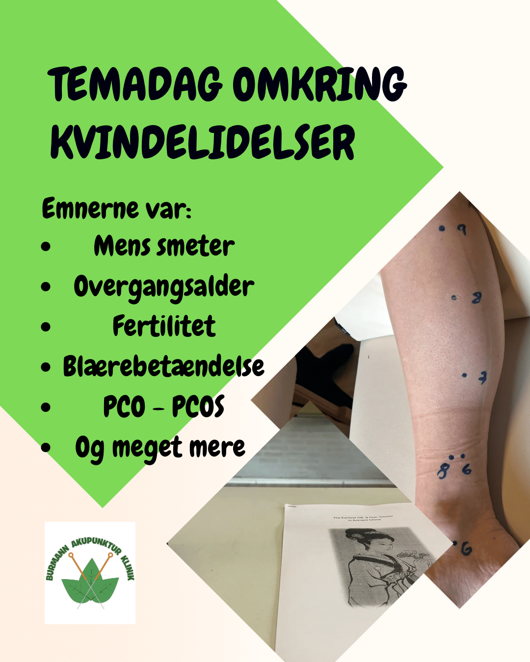 Nyt kursus i kvindelidelser